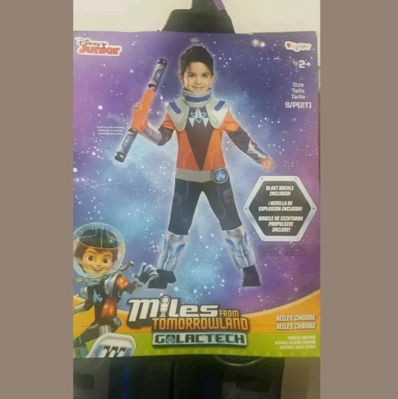 Disney Jr Chrome Miles From Tomorrowland Costume - Picture 5 of 5
